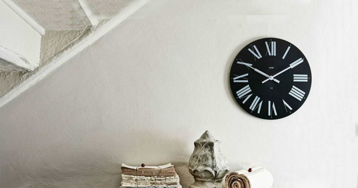 Clock banner
